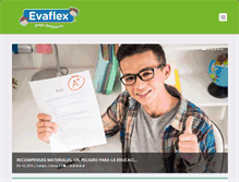 Tablet Screenshot of evaflex.com